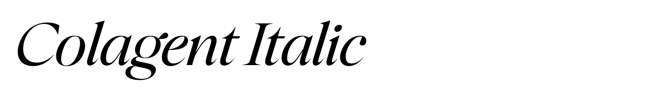 Colagent Italic